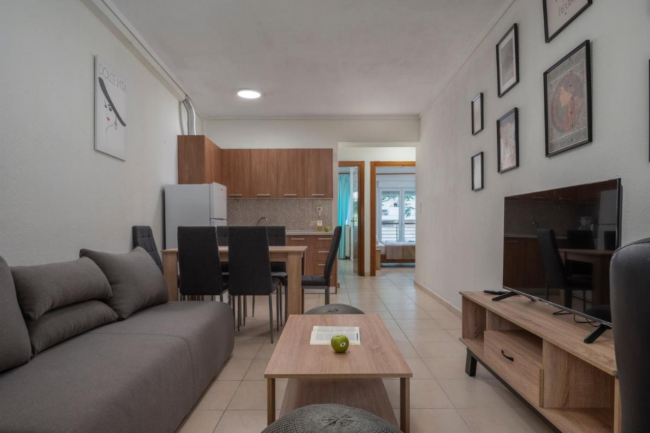Kosmos Sevice Apartment Family City Center 4A 塞萨洛尼基 外观 照片